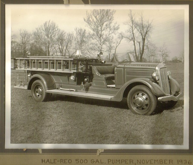 1935 Reo/Hale Engine.